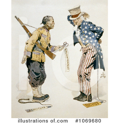 Royalty-Free (RF) Uncle Sam Clipart Illustration by JVPD - Stock Sample #1069680