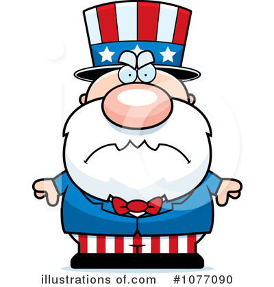Royalty-Free (RF) Uncle Sam Clipart Illustration by Cory Thoman - Stock Sample #1077090