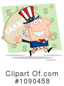 Uncle Sam Clipart #1090458 by Hit Toon