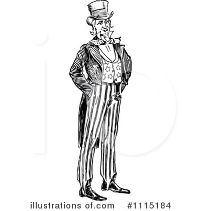 Uncle Sam Clipart #1115184 by Prawny Vintage