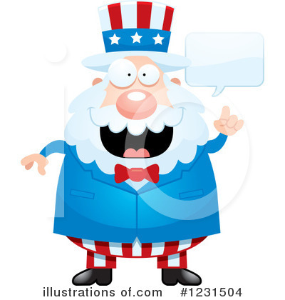 Royalty-Free (RF) Uncle Sam Clipart Illustration by Cory Thoman - Stock Sample #1231504