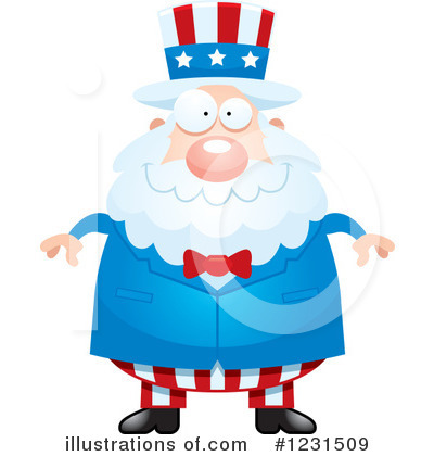 Royalty-Free (RF) Uncle Sam Clipart Illustration by Cory Thoman - Stock Sample #1231509