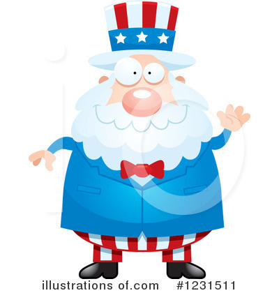 Royalty-Free (RF) Uncle Sam Clipart Illustration by Cory Thoman - Stock Sample #1231511