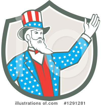 Royalty-Free (RF) Uncle Sam Clipart Illustration by patrimonio - Stock Sample #1291281