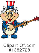 Uncle Sam Clipart #1382728 by Dennis Holmes Designs