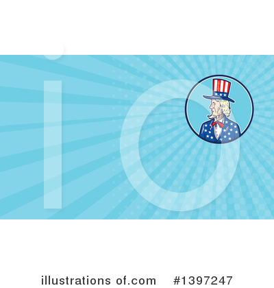 Royalty-Free (RF) Uncle Sam Clipart Illustration by patrimonio - Stock Sample #1397247