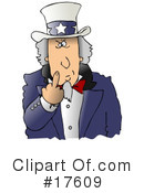 Uncle Sam Clipart #17609 by djart