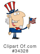 Uncle Sam Clipart #34328 by Hit Toon
