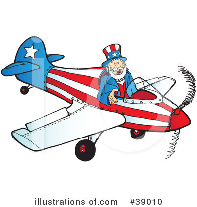 Royalty-Free (RF) Uncle Sam Clipart Illustration by Snowy - Stock Sample #39010