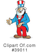 Uncle Sam Clipart #39011 by Snowy