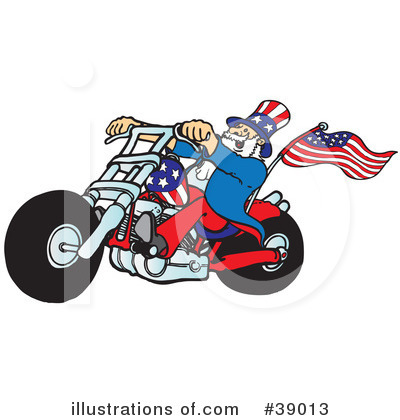 Motorcycle Clipart #39013 by Snowy