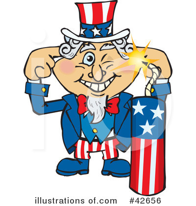 Uncle Sam Character Clipart #42656 by Dennis Holmes Designs