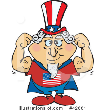 Uncle Sam Character Clipart #42661 by Dennis Holmes Designs