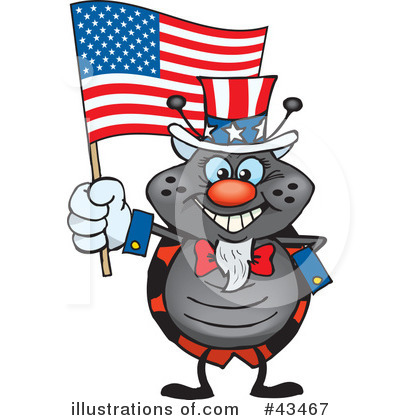Royalty-Free (RF) Uncle Sam Clipart Illustration by Dennis Holmes Designs - Stock Sample #43467