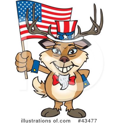 Royalty-Free (RF) Uncle Sam Clipart Illustration by Dennis Holmes Designs - Stock Sample #43477