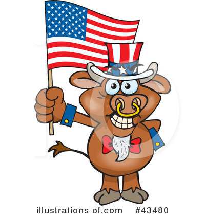 Royalty-Free (RF) Uncle Sam Clipart Illustration by Dennis Holmes Designs - Stock Sample #43480