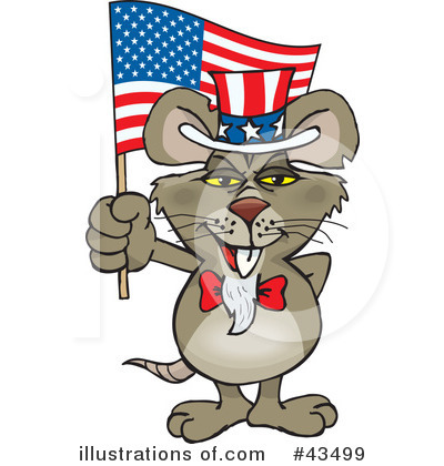 Rat Clipart #43499 by Dennis Holmes Designs