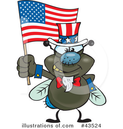 Royalty-Free (RF) Uncle Sam Clipart Illustration by Dennis Holmes Designs - Stock Sample #43524