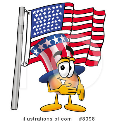 Uncle Sam Clipart #8098 by Mascot Junction