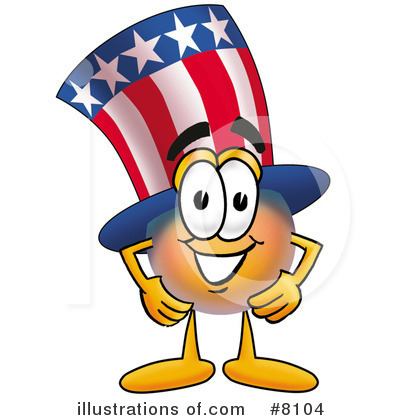 Royalty-Free (RF) Uncle Sam Clipart Illustration by Mascot Junction - Stock Sample #8104