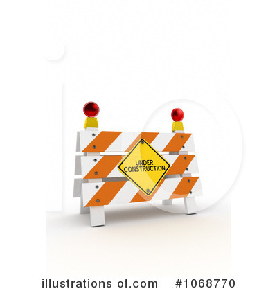 Royalty-Free (RF) Under Construction Clipart Illustration by stockillustrations - Stock Sample #1068770