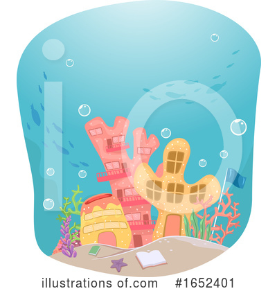 Royalty-Free (RF) Underwater Clipart Illustration by BNP Design Studio - Stock Sample #1652401