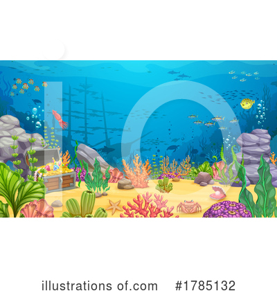 Royalty-Free (RF) Underwater Clipart Illustration by Vector Tradition SM - Stock Sample #1785132