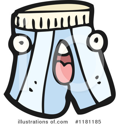 Royalty-Free (RF) Underwear Clipart Illustration by lineartestpilot - Stock Sample #1181185