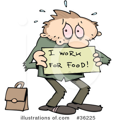 Unemployed Clipart #36225 by gnurf