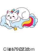 Unicorn Cat Clipart #1792238 by Vector Tradition SM