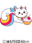 Unicorn Cat Clipart #1792240 by Vector Tradition SM