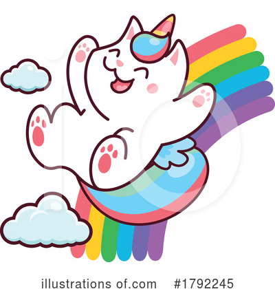Rainbow Clipart #1792245 by Vector Tradition SM
