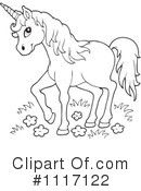 Unicorn Clipart #1117122 by visekart