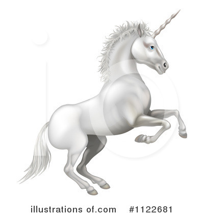 Royalty-Free (RF) Unicorn Clipart Illustration by AtStockIllustration - Stock Sample #1122681