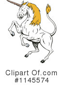 Unicorn Clipart #1145574 by patrimonio