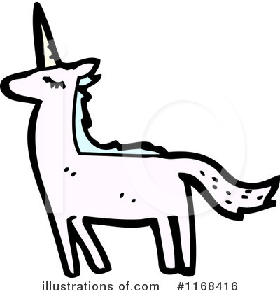 Royalty-Free (RF) Unicorn Clipart Illustration by lineartestpilot - Stock Sample #1168416