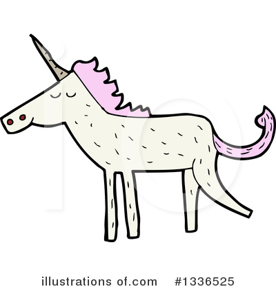 Royalty-Free (RF) Unicorn Clipart Illustration by lineartestpilot - Stock Sample #1336525