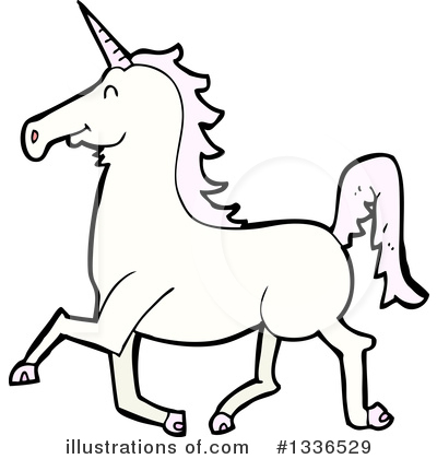 Royalty-Free (RF) Unicorn Clipart Illustration by lineartestpilot - Stock Sample #1336529