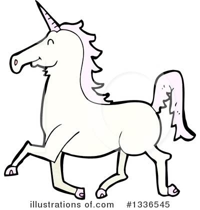 Royalty-Free (RF) Unicorn Clipart Illustration by lineartestpilot - Stock Sample #1336545