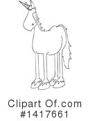 Unicorn Clipart #1417661 by djart
