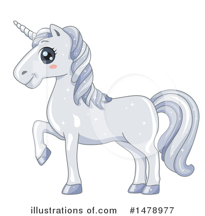 Royalty-Free (RF) Unicorn Clipart Illustration by BNP Design Studio - Stock Sample #1478977