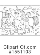 Unicorn Clipart #1551103 by visekart