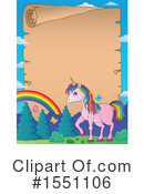 Unicorn Clipart #1551106 by visekart