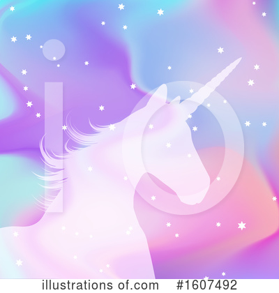 Royalty-Free (RF) Unicorn Clipart Illustration by KJ Pargeter - Stock Sample #1607492