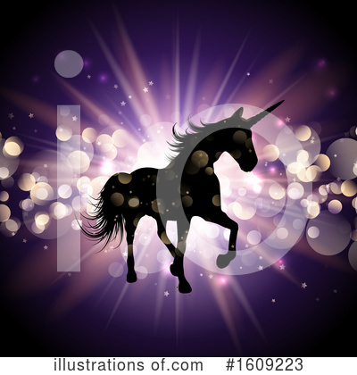 Royalty-Free (RF) Unicorn Clipart Illustration by KJ Pargeter - Stock Sample #1609223
