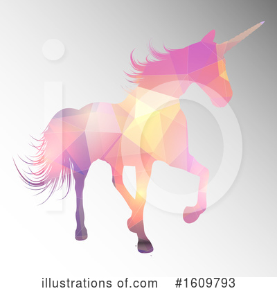 Royalty-Free (RF) Unicorn Clipart Illustration by KJ Pargeter - Stock Sample #1609793