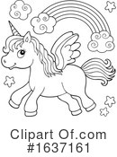Unicorn Clipart #1637161 by visekart