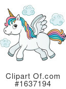 Unicorn Clipart #1637194 by visekart