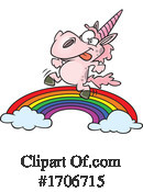 Unicorn Clipart #1706715 by toonaday