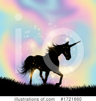 Royalty-Free (RF) Unicorn Clipart Illustration by KJ Pargeter - Stock Sample #1721660